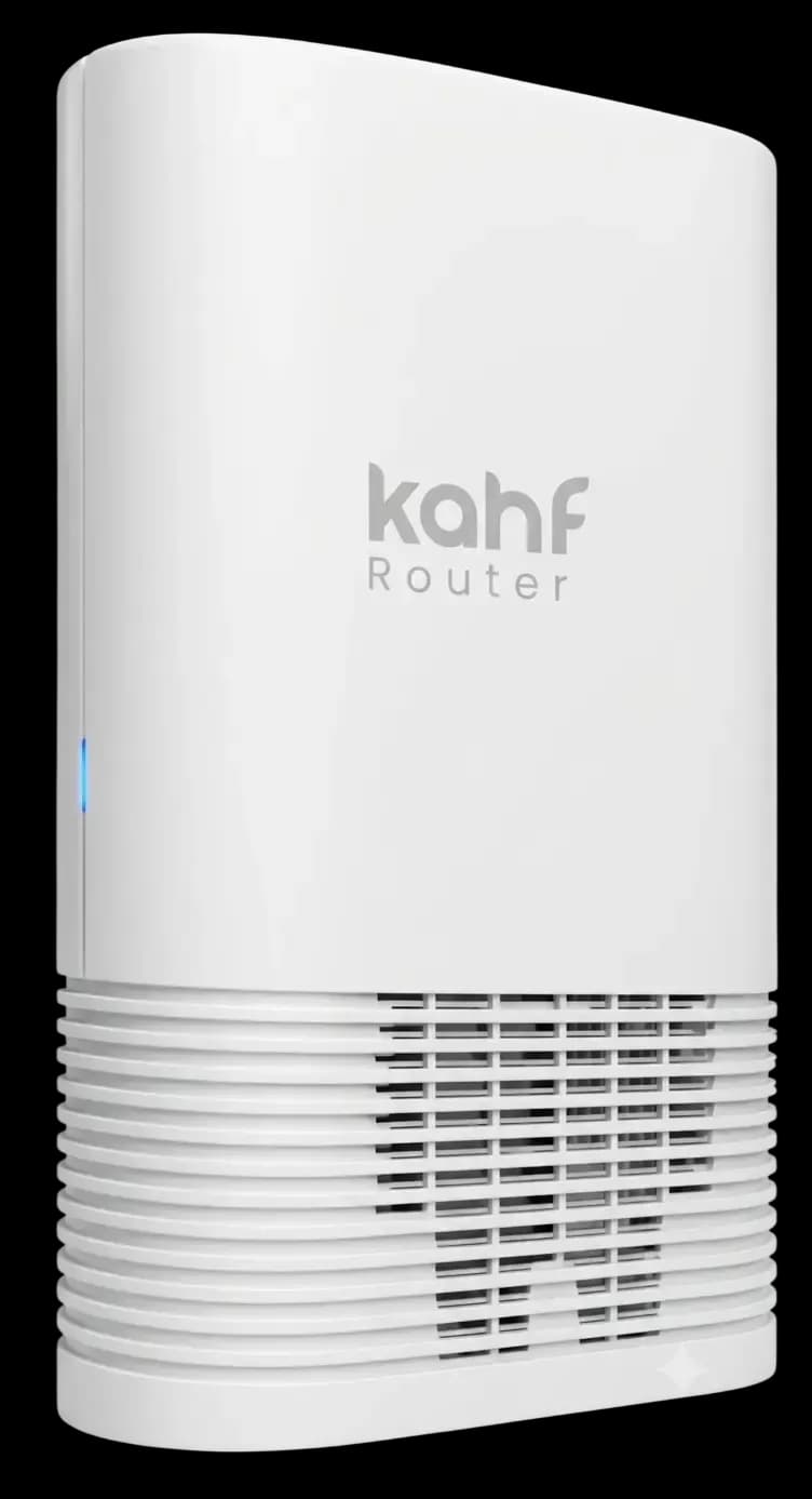 Kahf Router, front view